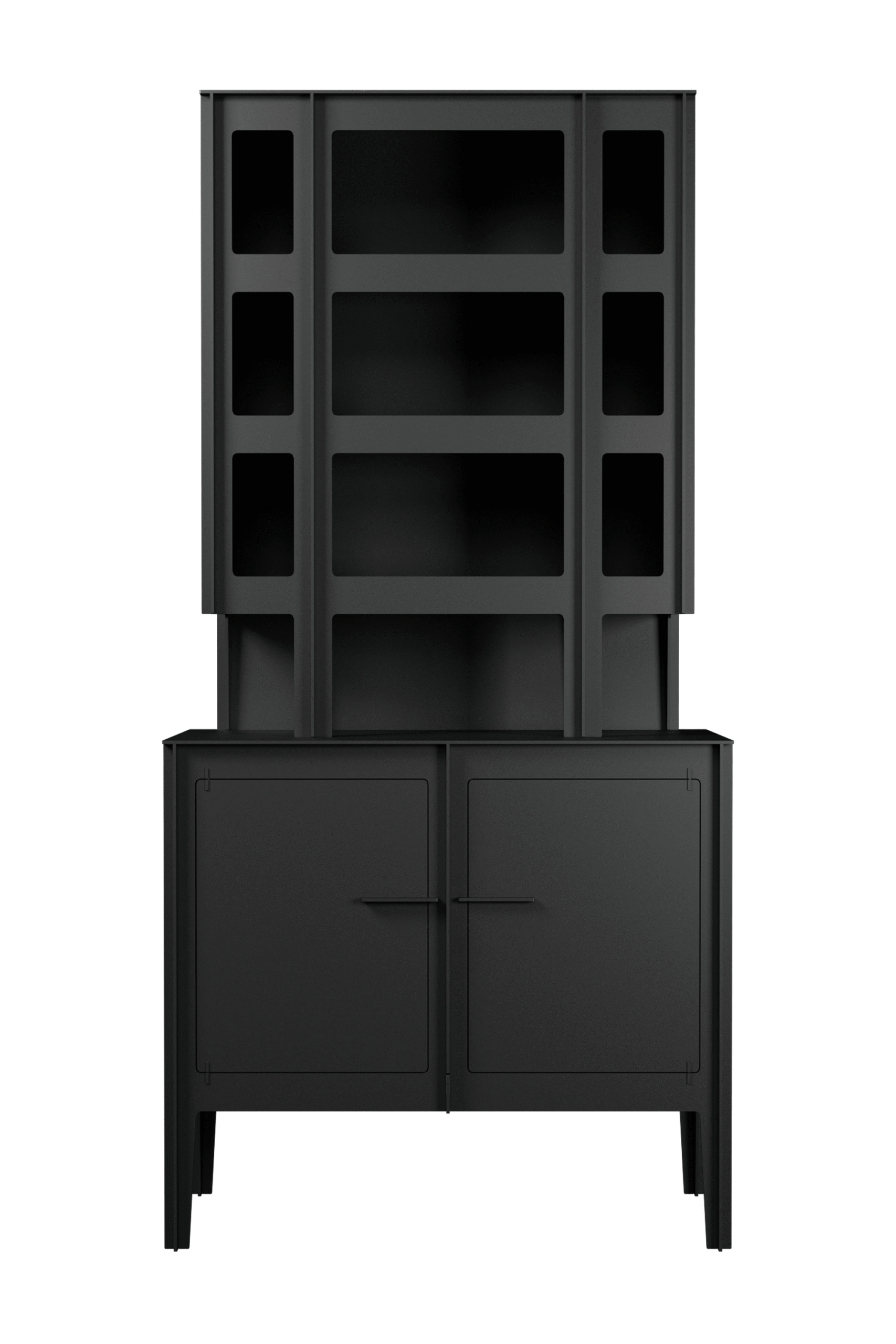 No Screw No Glue cabinet by Moooi in modern living room