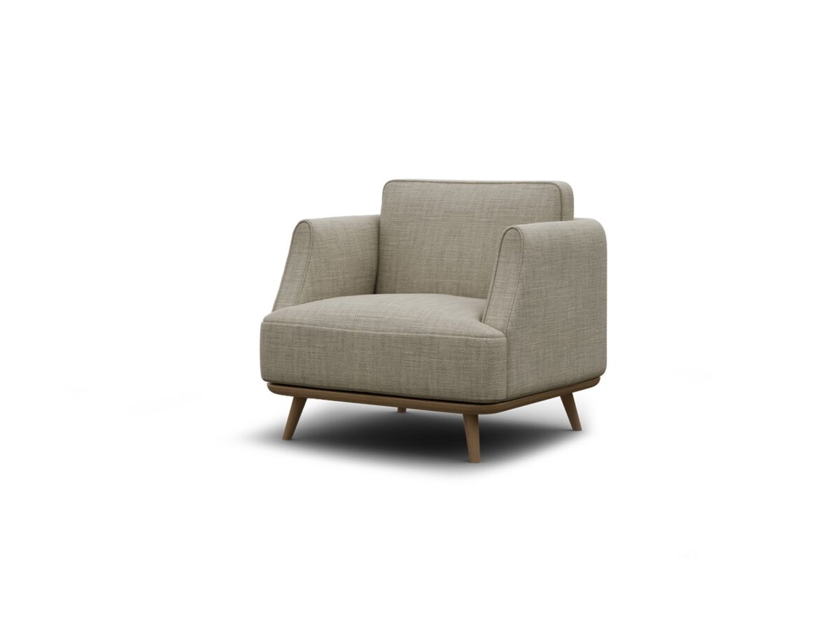 Luxury contemporary Charlotte sofa by Natuzzi, designer seating for Birmingham, Michigan.