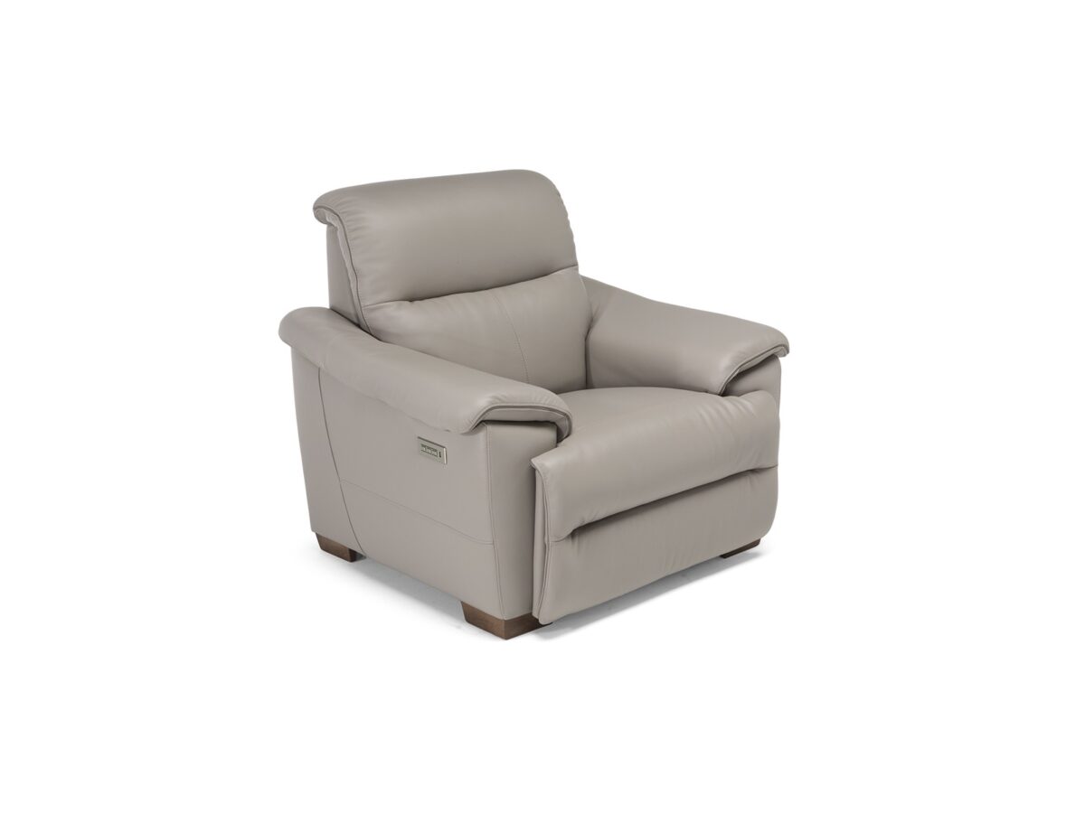 Luxury contemporary Potenza sectional by Natuzzi, designer seating for Royal Oak, Michigan.