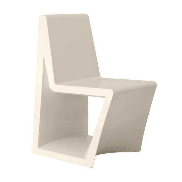 "Bold and architectural REST Chair by Vondom ideal for outdoor lounges or terraces."