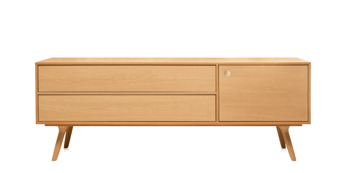 Zio Buffet by Moooi in wenge-stained oak, designed by Marcel Wanders.