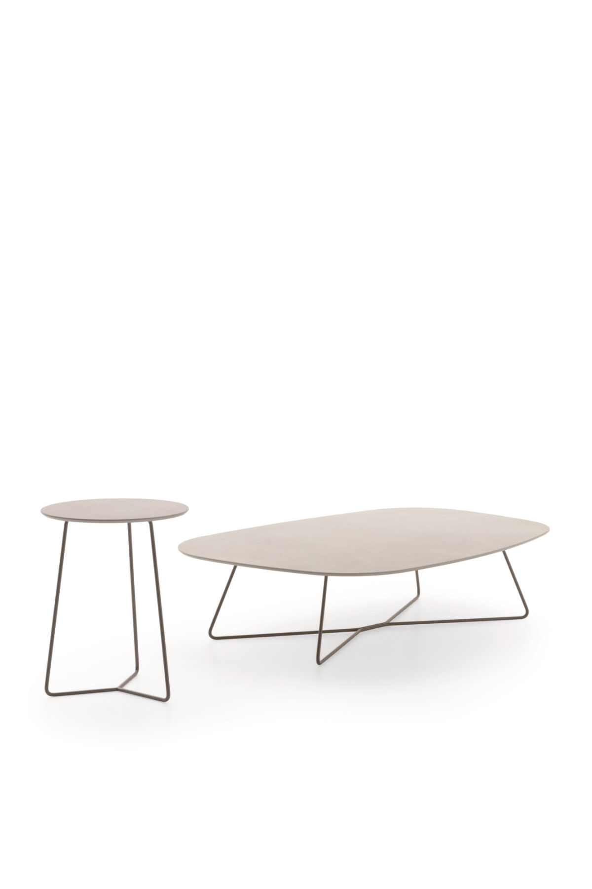 “KEVIN garden coffee table by Ditre Italia – stylish and sturdy outdoor furniture piece for elegant open-air lounging”