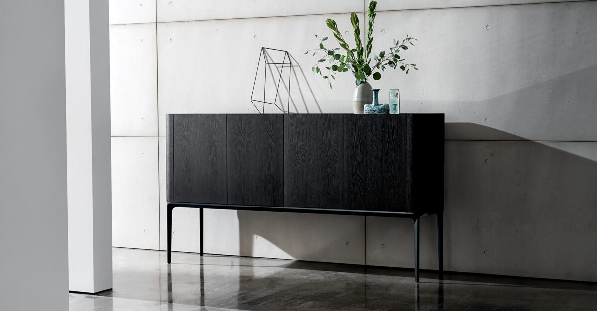 “Sovet Slim collection – contemporary designer sideboard with clean lines and high-end Italian craftsmanship”