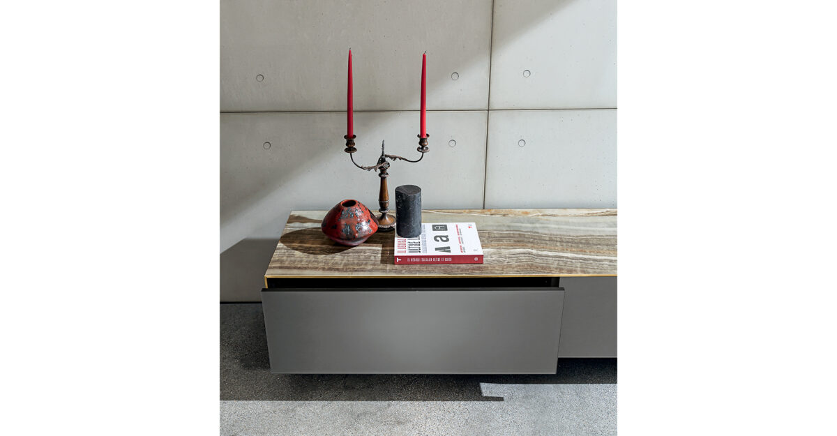 “Sovet Magda Suspended – modern suspended sideboard with a streamlined silhouette and customizable finish”