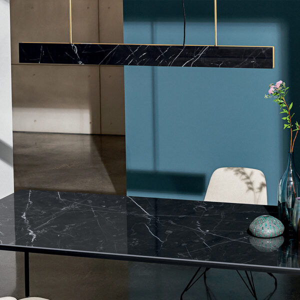 “Traled lighting by Sovet – sculptural Italian lamp with refined lines and integrated LED illumination”