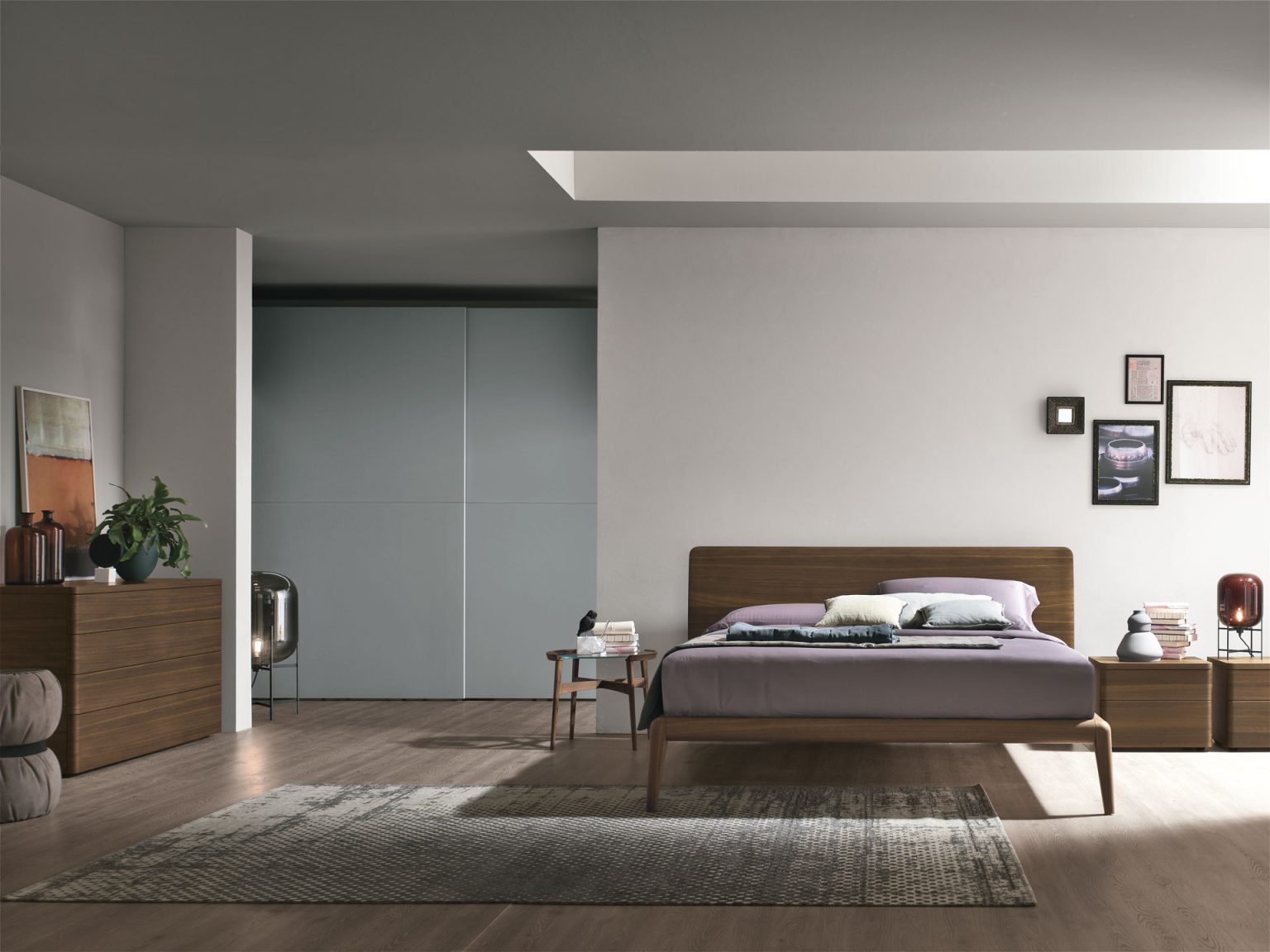“Dolcevita storage unit by Tomasella – modern Italian dresser with sculpted wave-effect drawer fronts and elegant design”