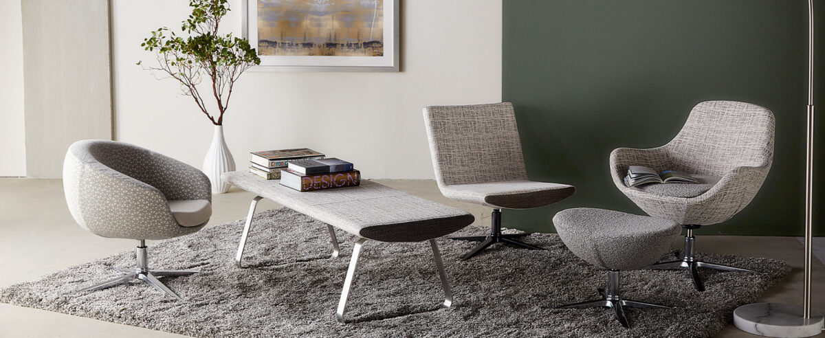 Luxury Chico chair from Viaseating featured in Troy, MI interiors
