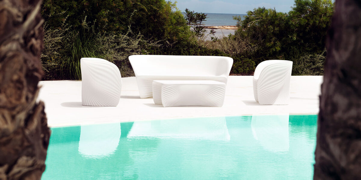 High‑end Biophilia Sofa by Vondom luxury Italian sofa Birmingham MI showroom