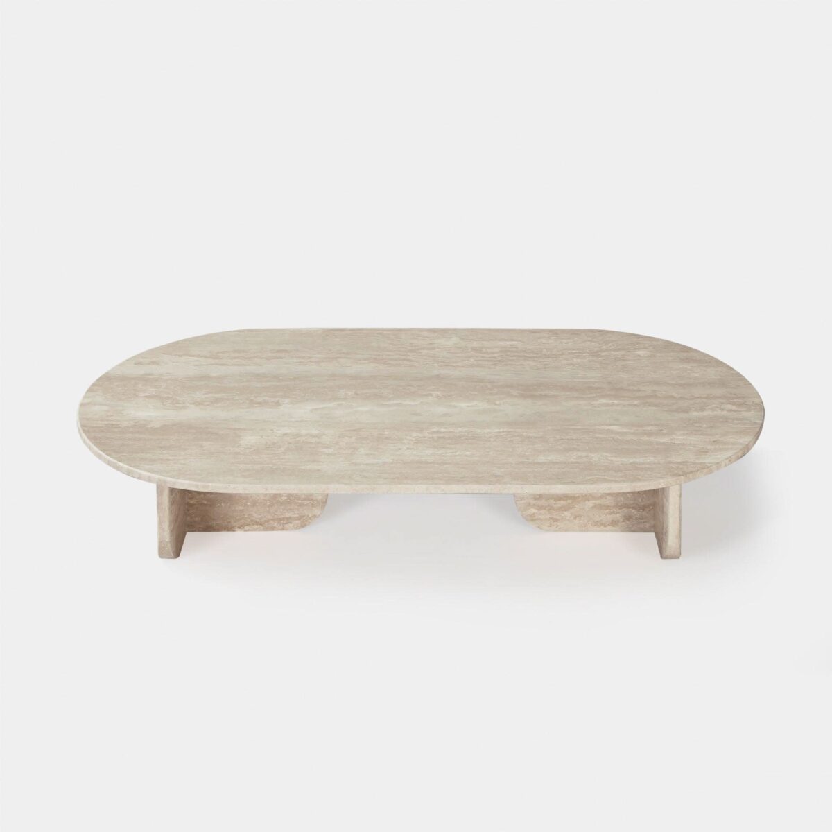 “Harbour Maui collection oval coffee table – contemporary design with smooth finish and durable materials”