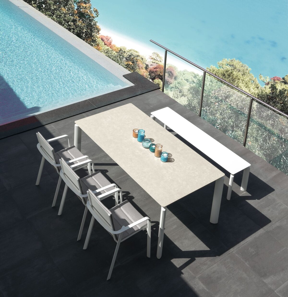 Contemporary Milo Two‑seater Sofa by Talentispa Italian two‑seat sofa Royal Oak MI gallery