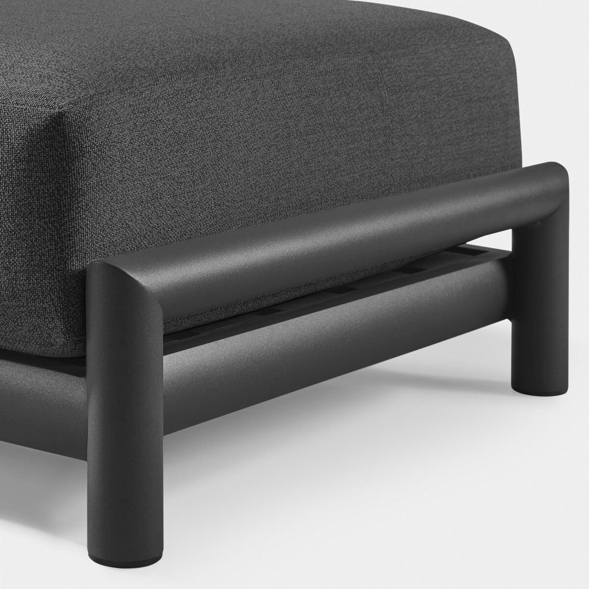 “Modern Moab Ottoman by Harbour – relaxed outdoor accent piece with tailored cushions and premium materials”