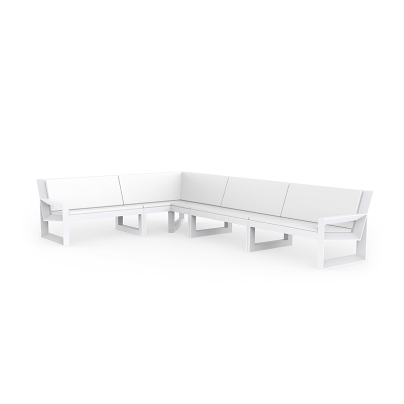 Modern FRAME Modular Sofa by Vondom Italian design in Royal Oak Michigan showroom