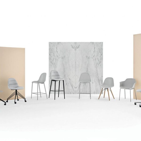 Mood Barstool Outdoor by Bontempi luxury Italian outdoor barstool in Troy, Michigan showroom