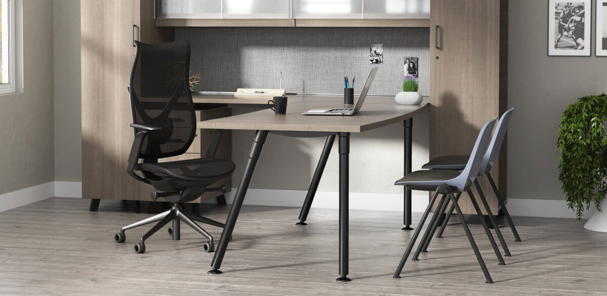 Flexible office seating solution, Onda by Viaseating,Royal Oak, Michigan.