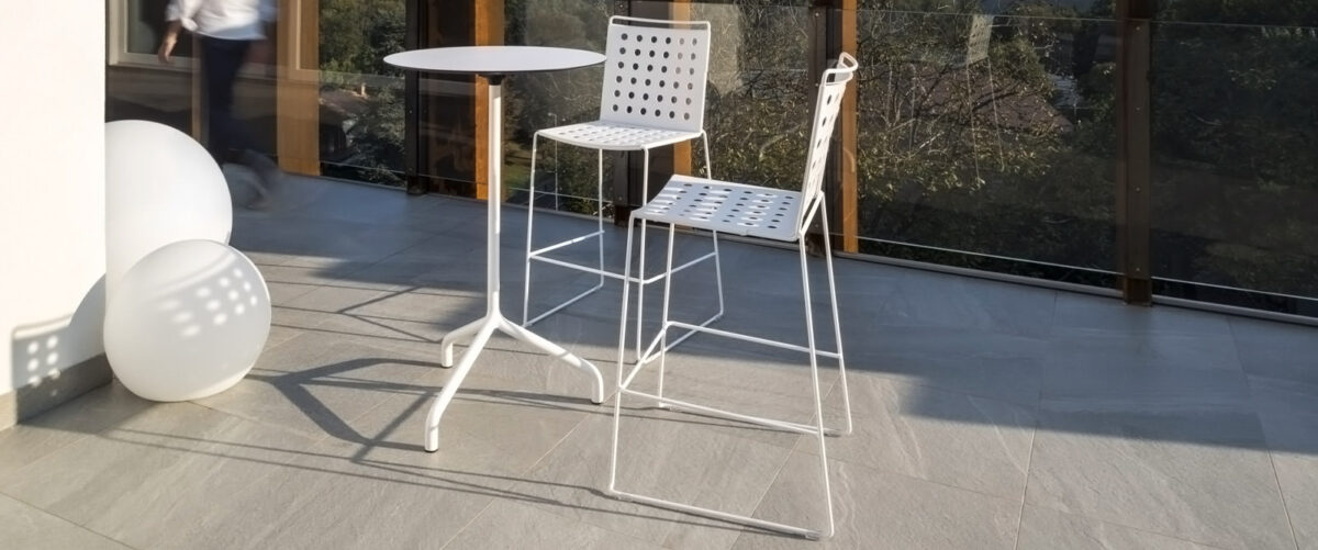“Elegant Splash Air chair by Via Seating displayed in Royal Oak Michigan commercial showroom”