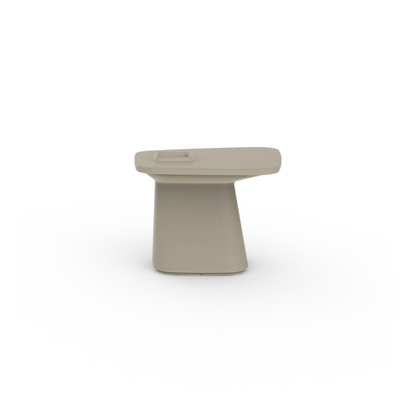 "Sleek and lightweight NOMA table by Vondom with durable weather-resistant materials."