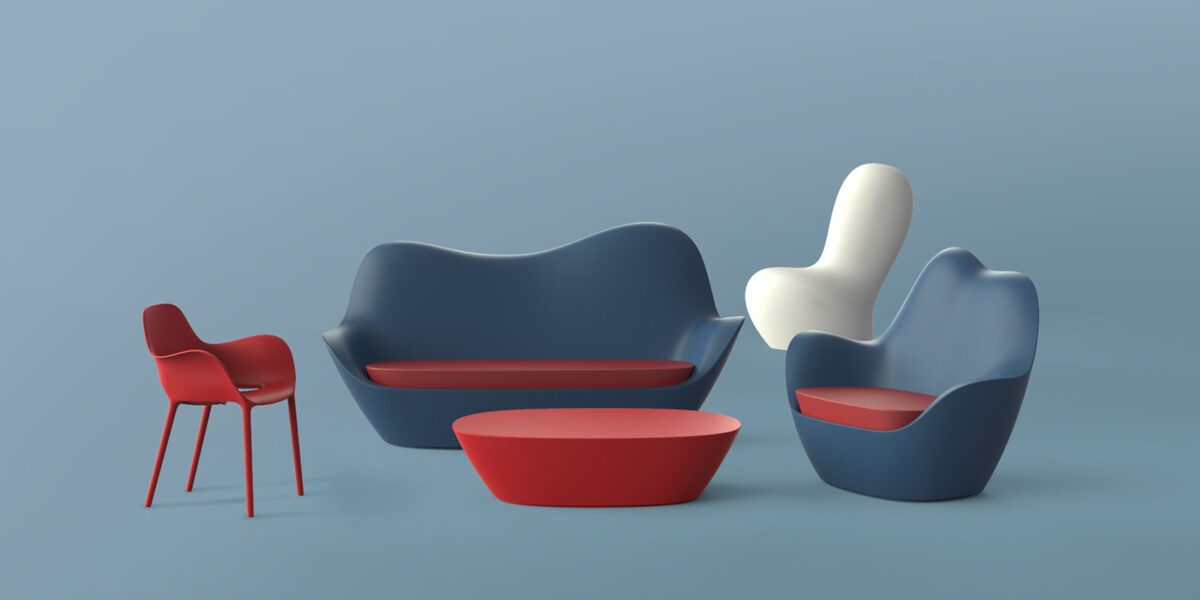 Italian designer lounge chair perfect for luxury patios and interiors