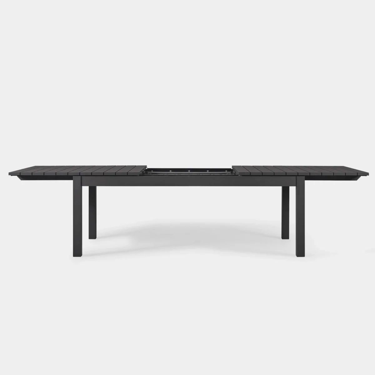 “Pacific outdoor dining table fully extended – contemporary style for large gatherings”