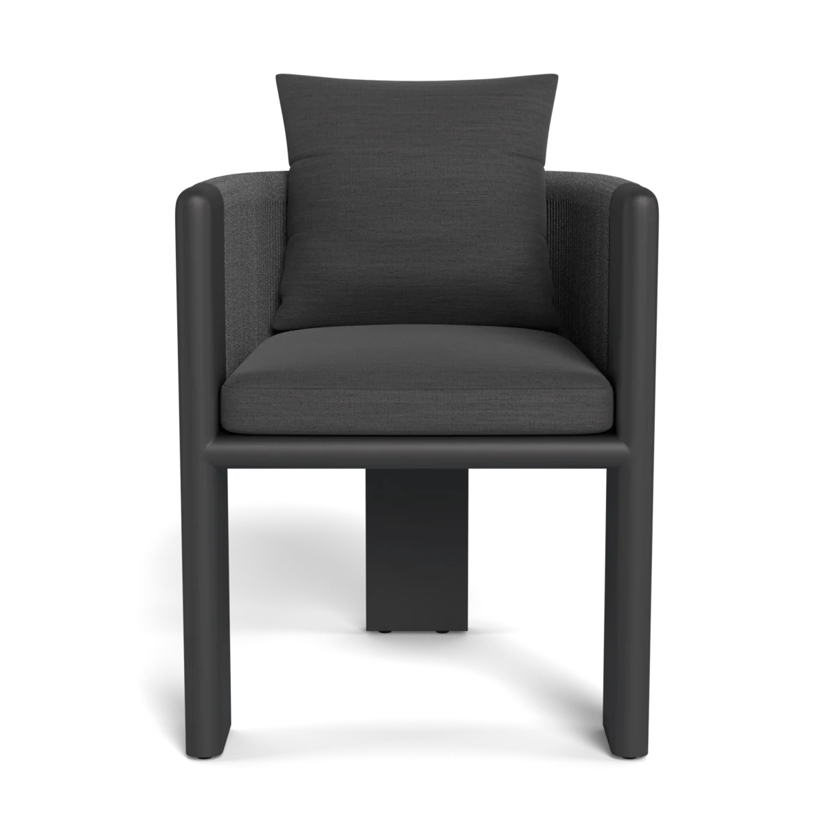 “Palm Beach aluminum outdoor chair by Harbour – stackable, durable design with refined aesthetics”