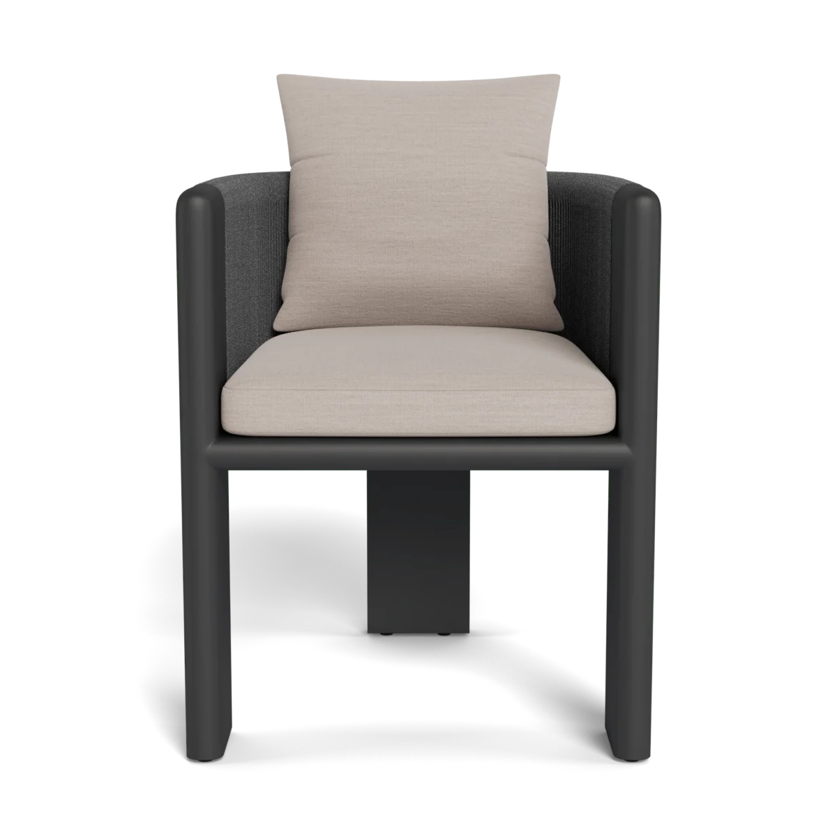 “Harbour Palm Beach aluminum dining chair – weather-resistant frame for modern outdoor spaces”