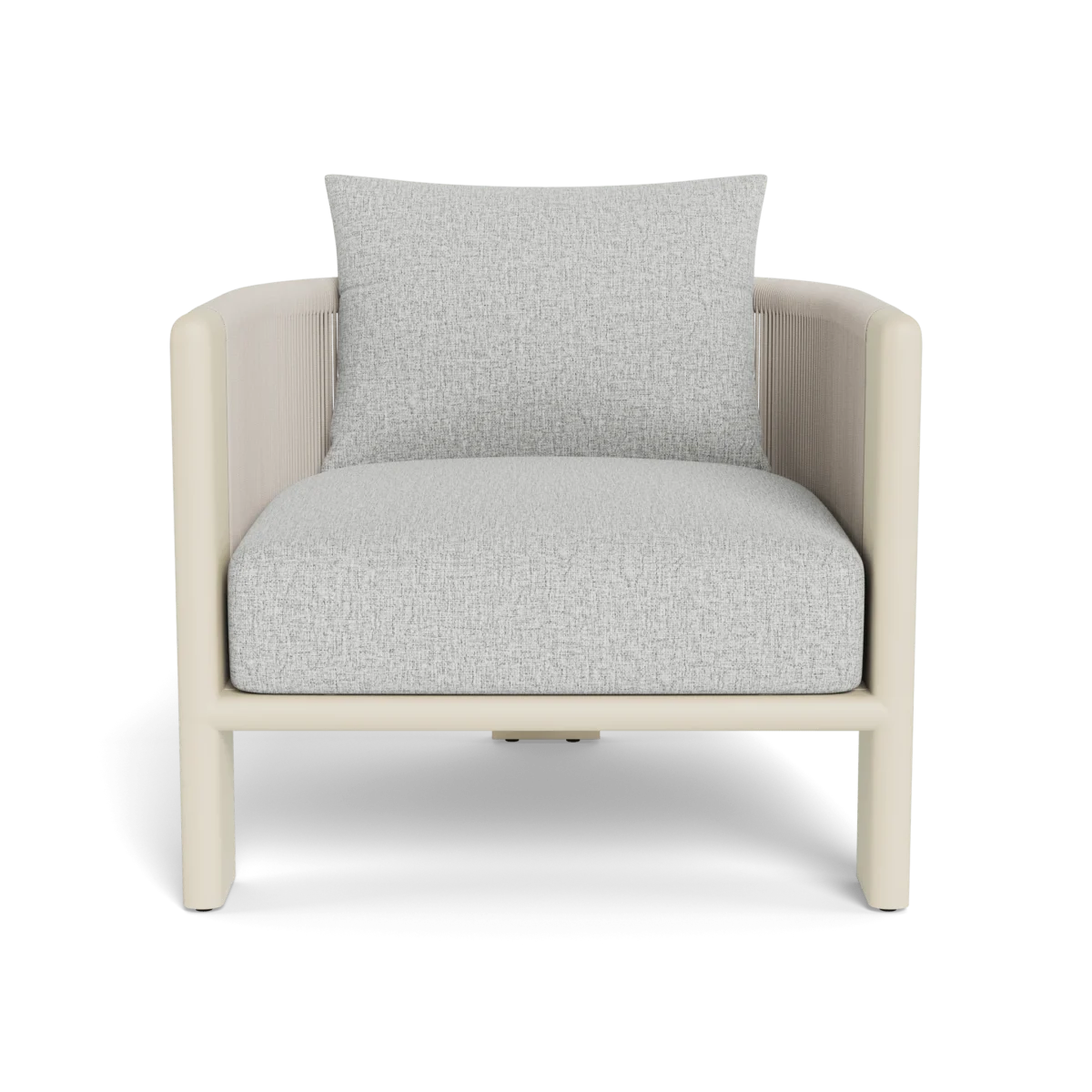 “Outdoor lounge setup with Palm Beach Aluminum Chair – poolside inspiration”