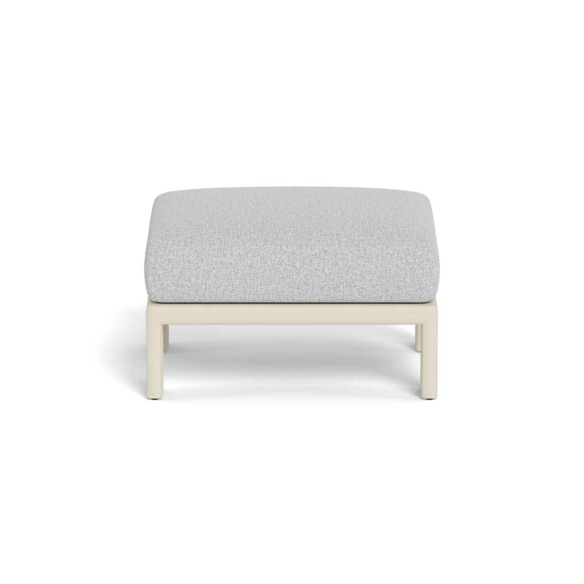 “Palm Beach Outdoor Lounge Ottoman – designer piece with modern lines and plush comfort by Harbour”