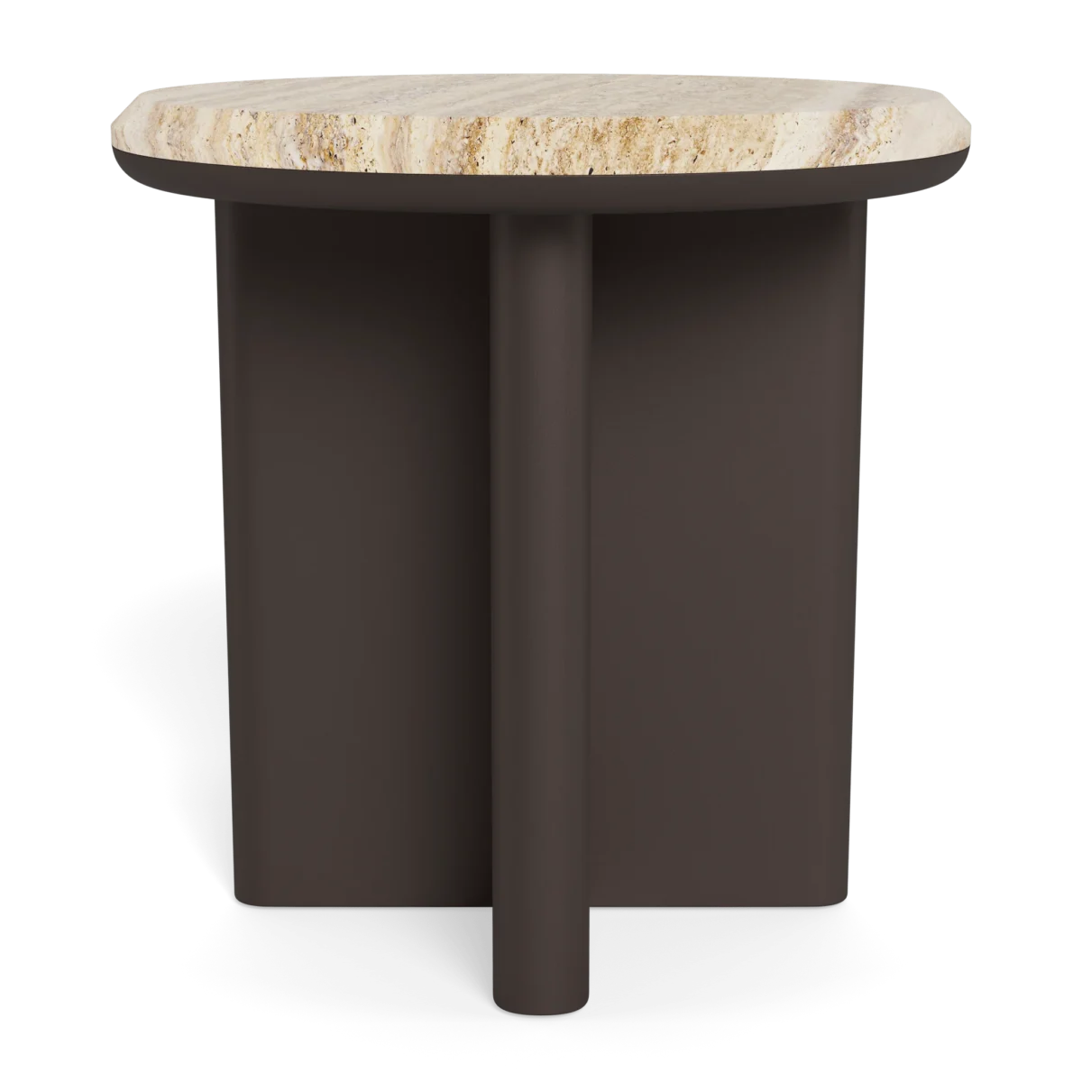 “Modern outdoor side table by Harbour – Palm Beach collection with clean coastal styling”