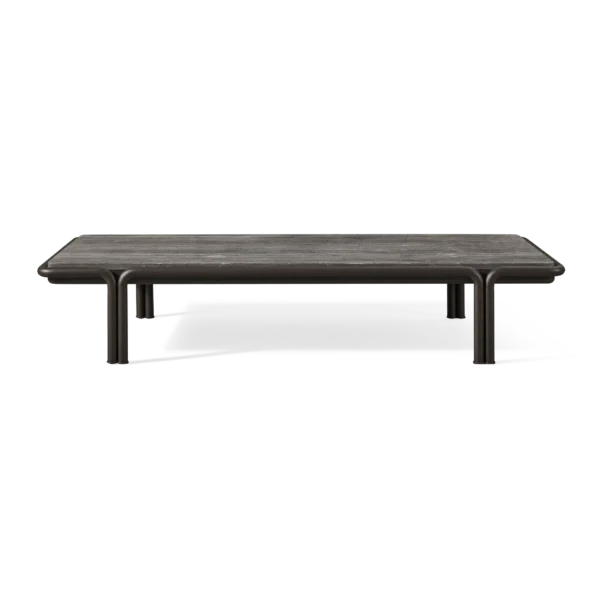 “Harbour Parker rectangular coffee table – contemporary design with sturdy geometric base”