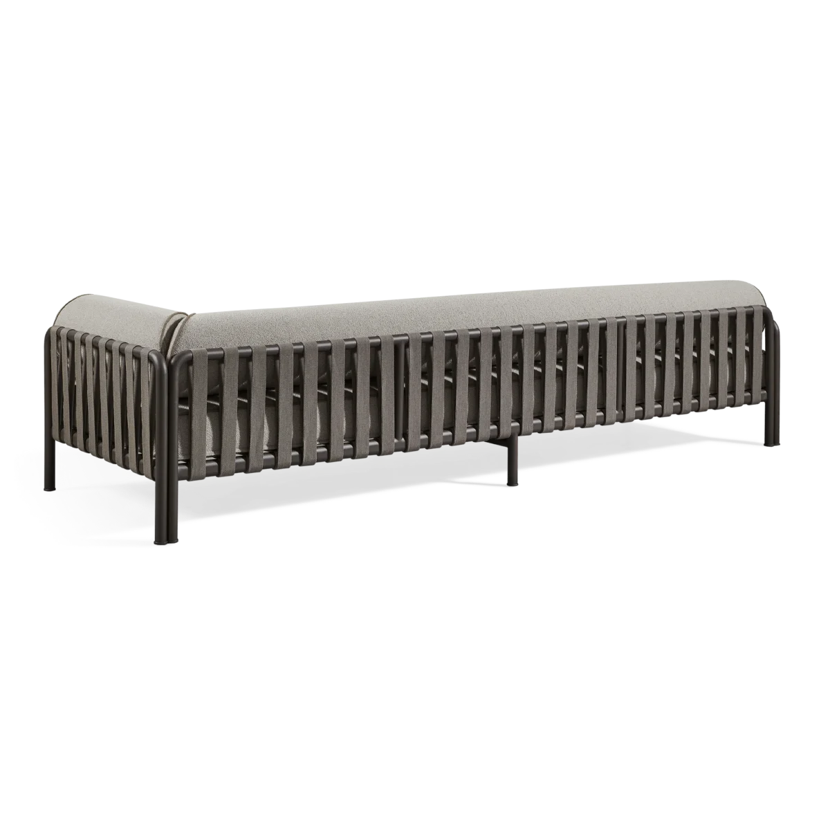 “Front view of Parker Return Left – elegant left-facing sectional piece with plush upholstery”