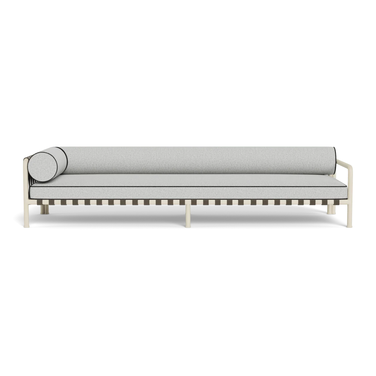 “Back view of Harbour Parker Return Right – stylish upholstered sectional return with modern proportions”