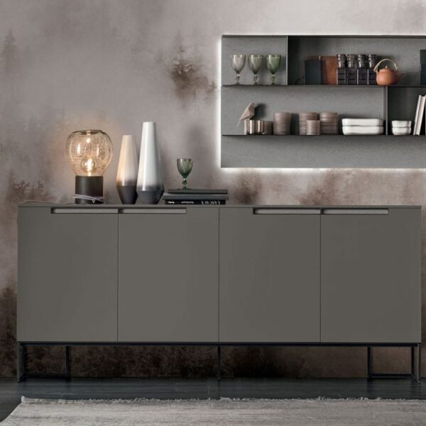 “Regolo sideboard by Tomasella – modern Italian storage unit with clean horizontal lines and refined minimalist design”