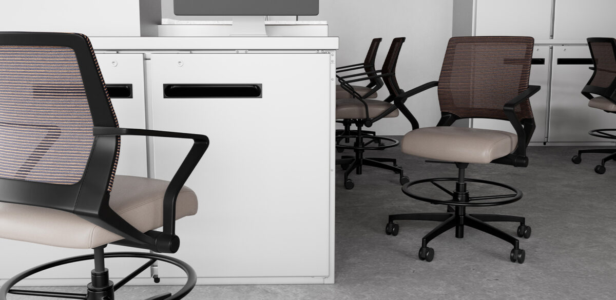 Reset chair by Viaseating in modern office – Royal Oak, Michigan