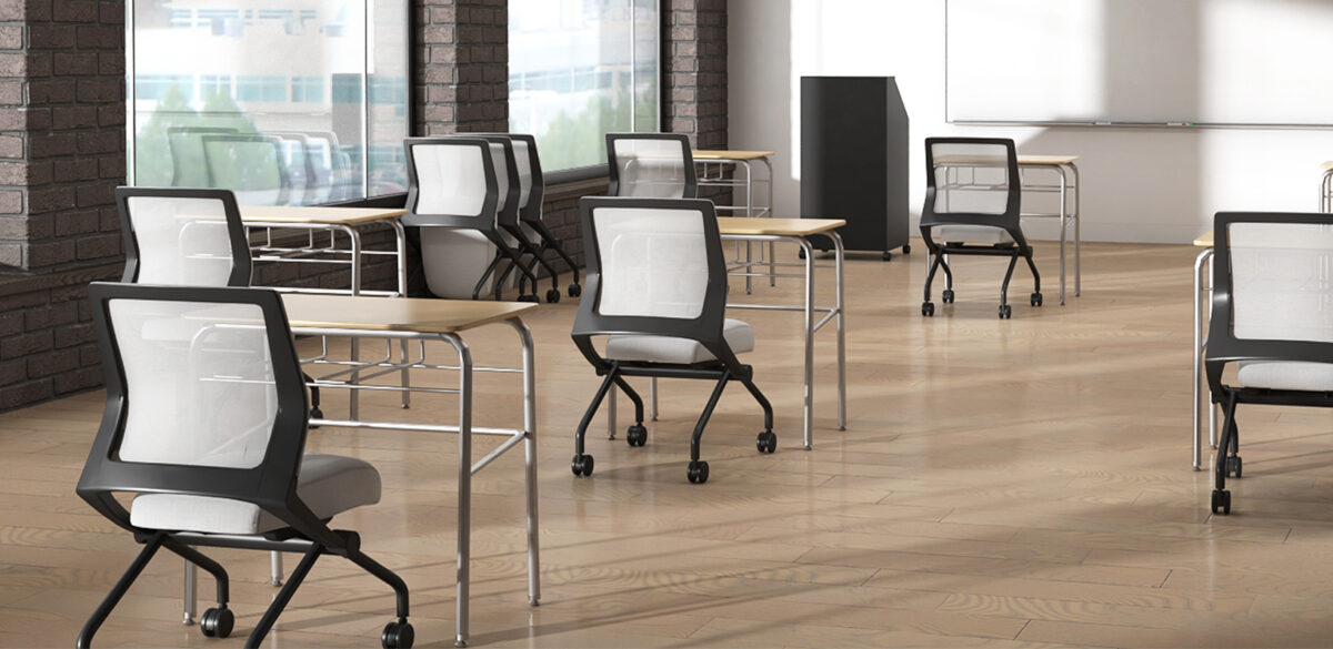 Reset chair by Viaseating in modern office – Royal Oak, Michigan