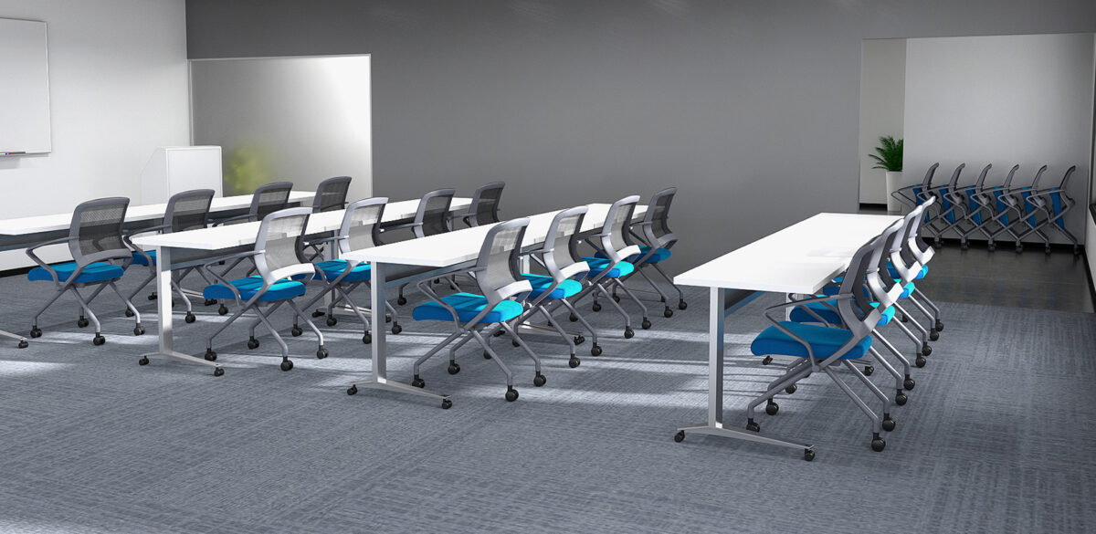 Reset chair by Viaseating in modern office – Royal Oak, Michigan