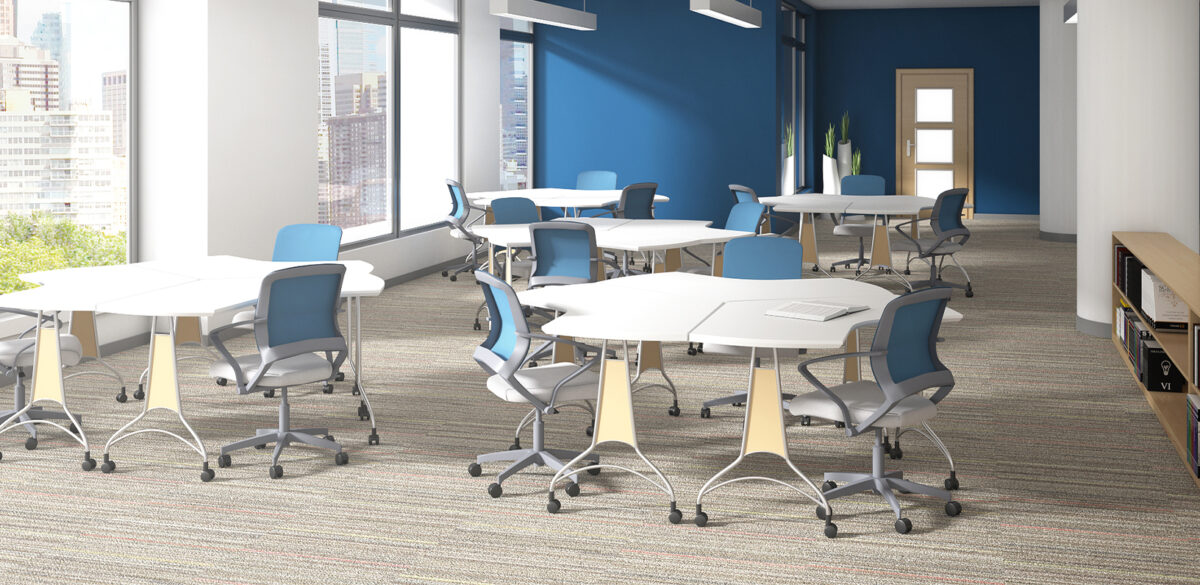 Reset chair by Viaseating in modern office – Royal Oak, Michigan