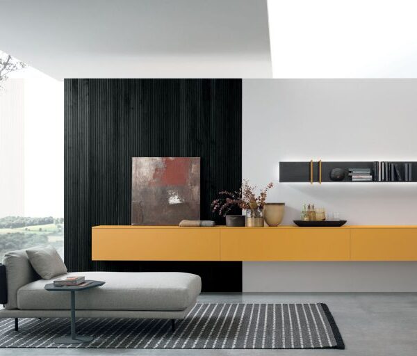 “Ring mirror by Tomasella – modern Italian wall mirror with circular frame and minimalist contemporary design”
