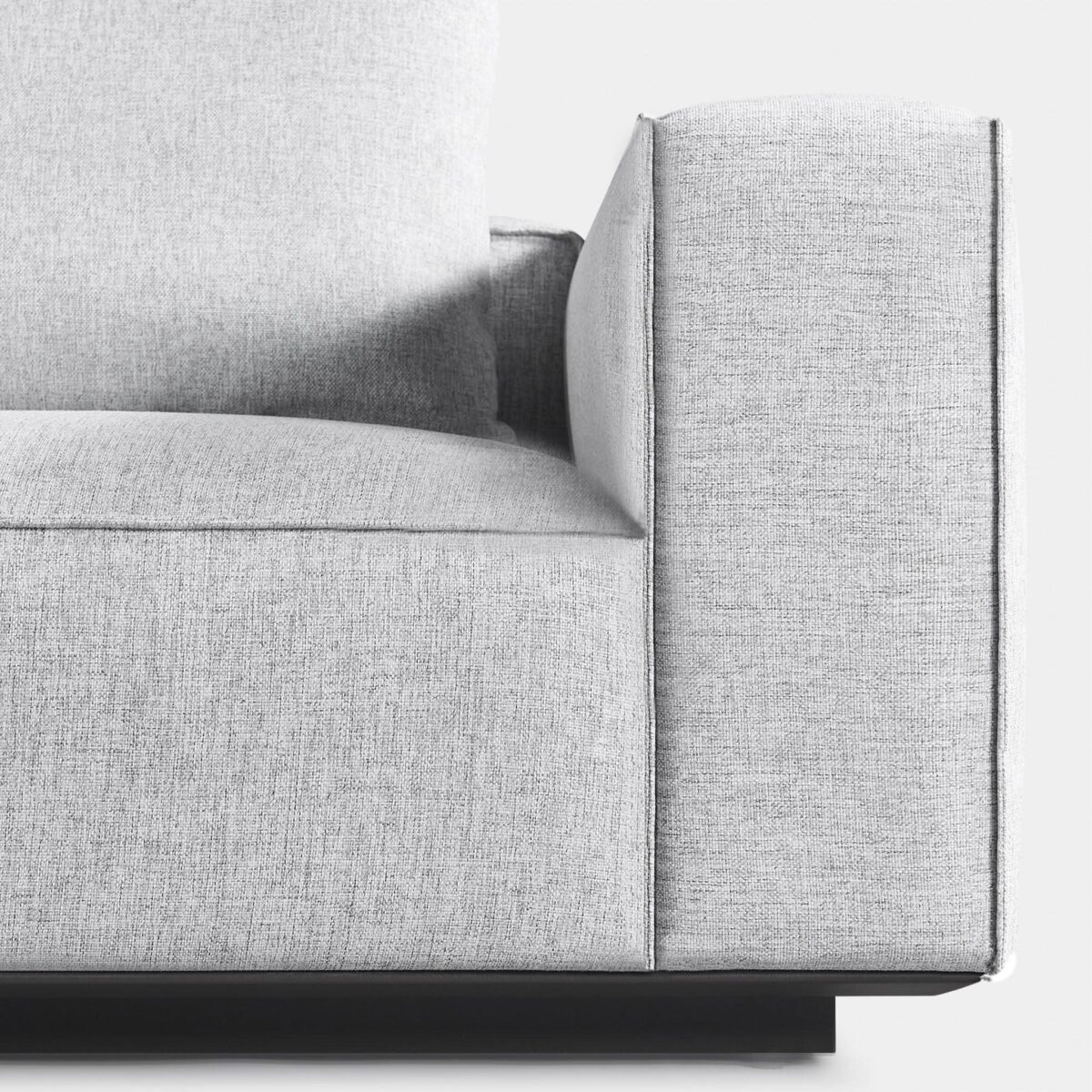 “Santorini Outdoor Corner Right in garden setting – luxury weather-resistant lounge module”