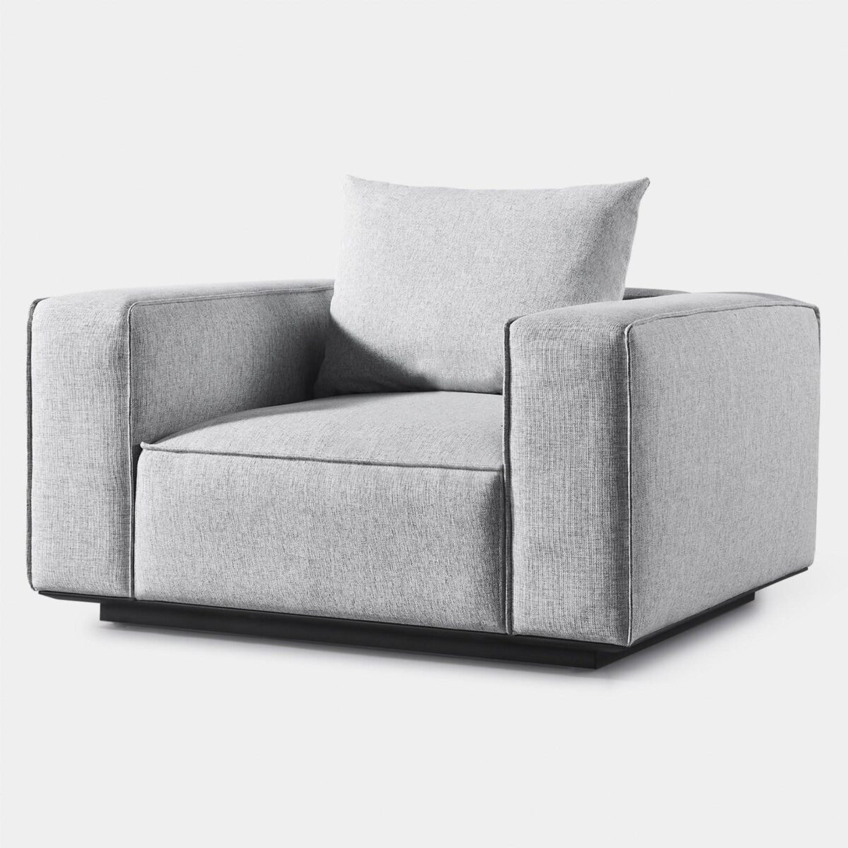 “Contemporary Santorini Lounge Chair by Harbour – luxury outdoor living with refined detailing”