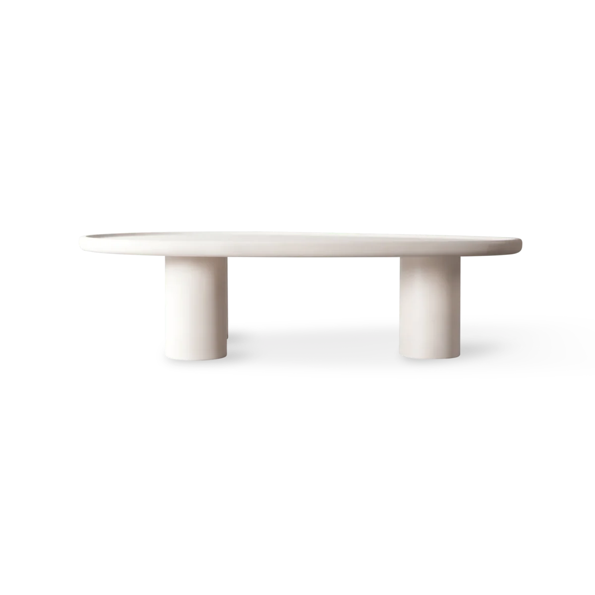 “Scala Almond Coffee Table by Harbour – modern sculptural coffee table with soft almond-shaped silhouette”