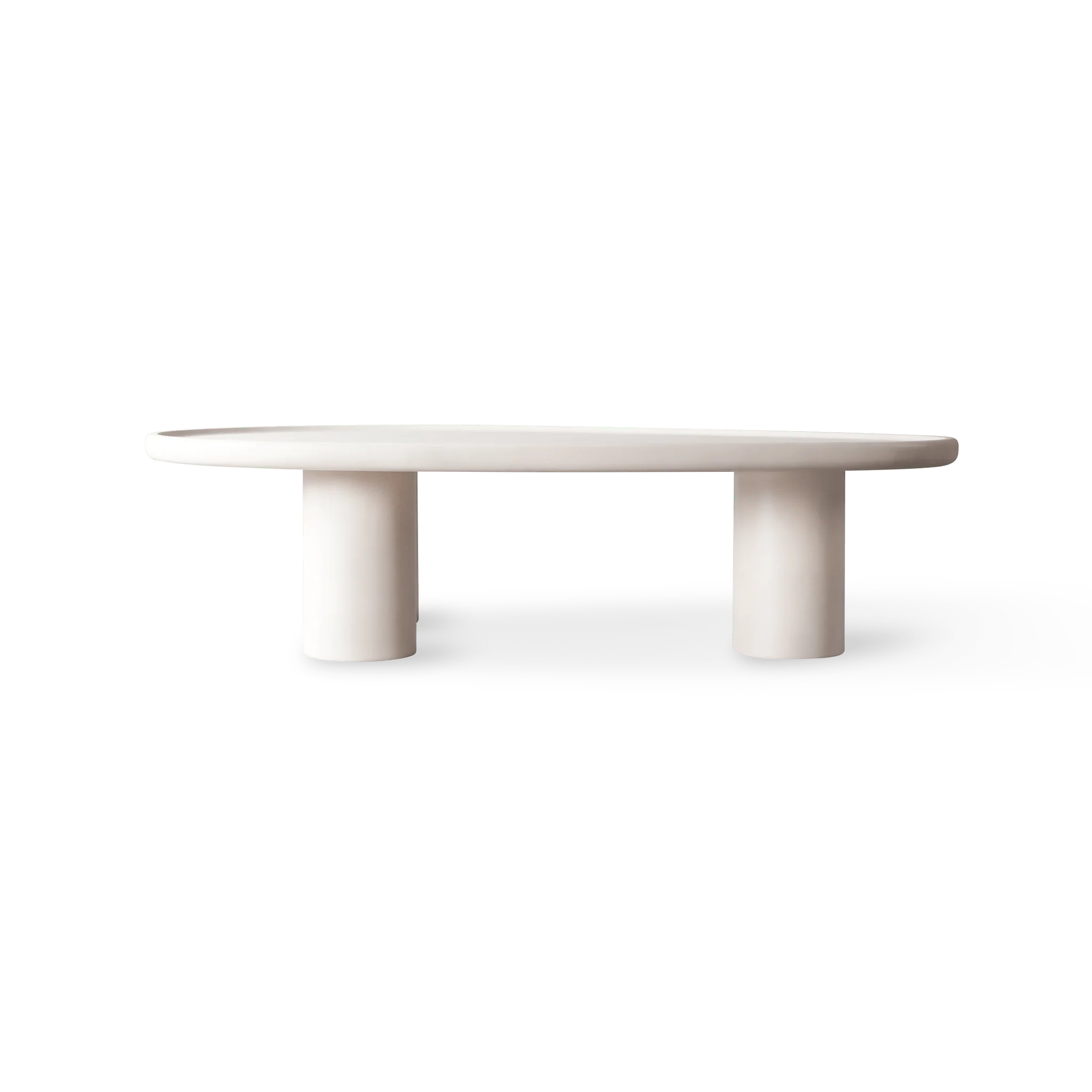 “Scala Almond Coffee Table by Harbour – modern sculptural coffee table with soft almond-shaped silhouette”