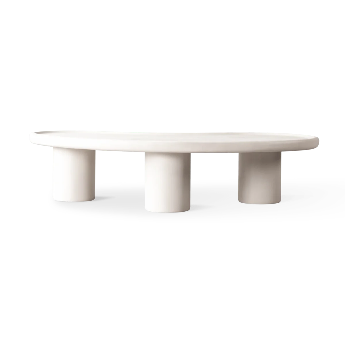 “Top detail of Harbour’s Scala Organic Table – organic shape with artistic, handcrafted appeal”
