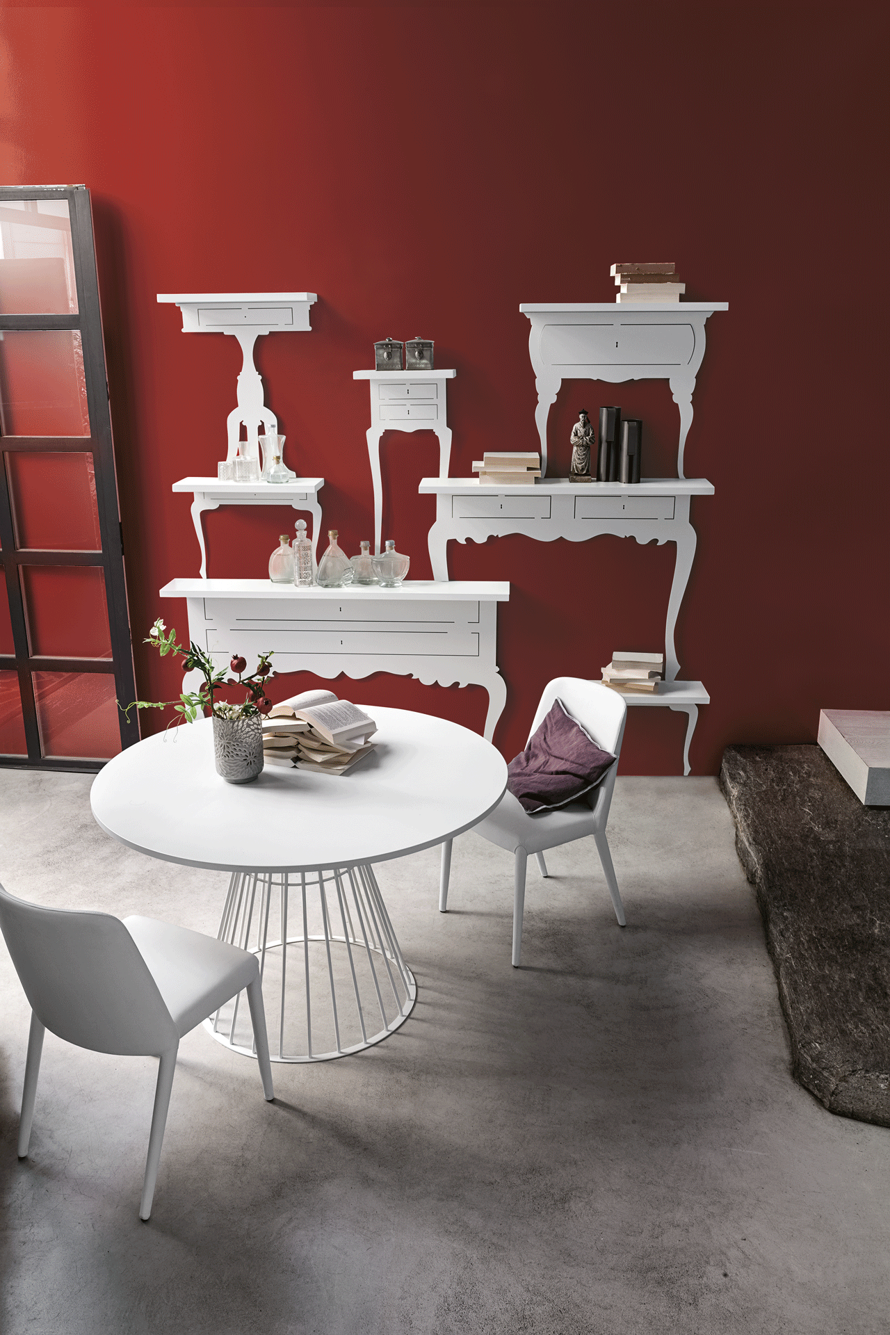 βShape by Tomasella β modern Italian wall mirror with geometric form and minimalist contemporary designβ