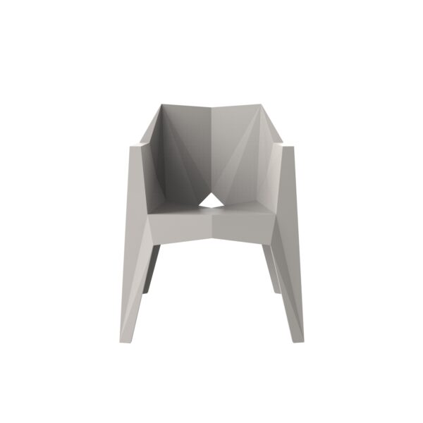 "Sculptural VOXEL Armchair by Vondom combining modern art and functional seating."