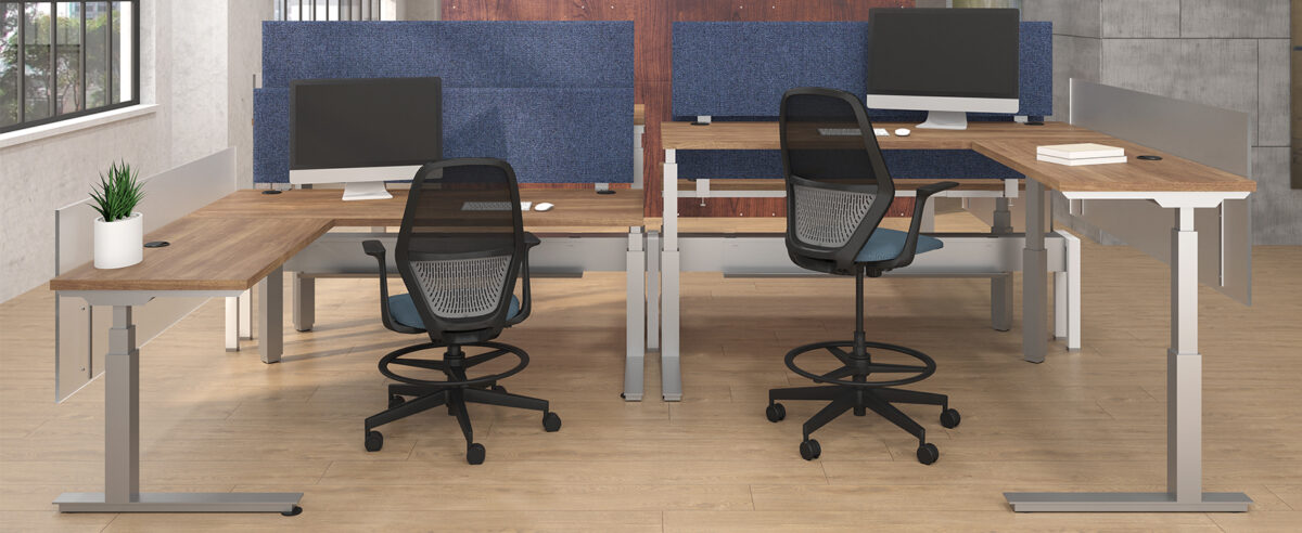 Viaseating Rise chair, high-end office furniture, Birmingham, Michigan.