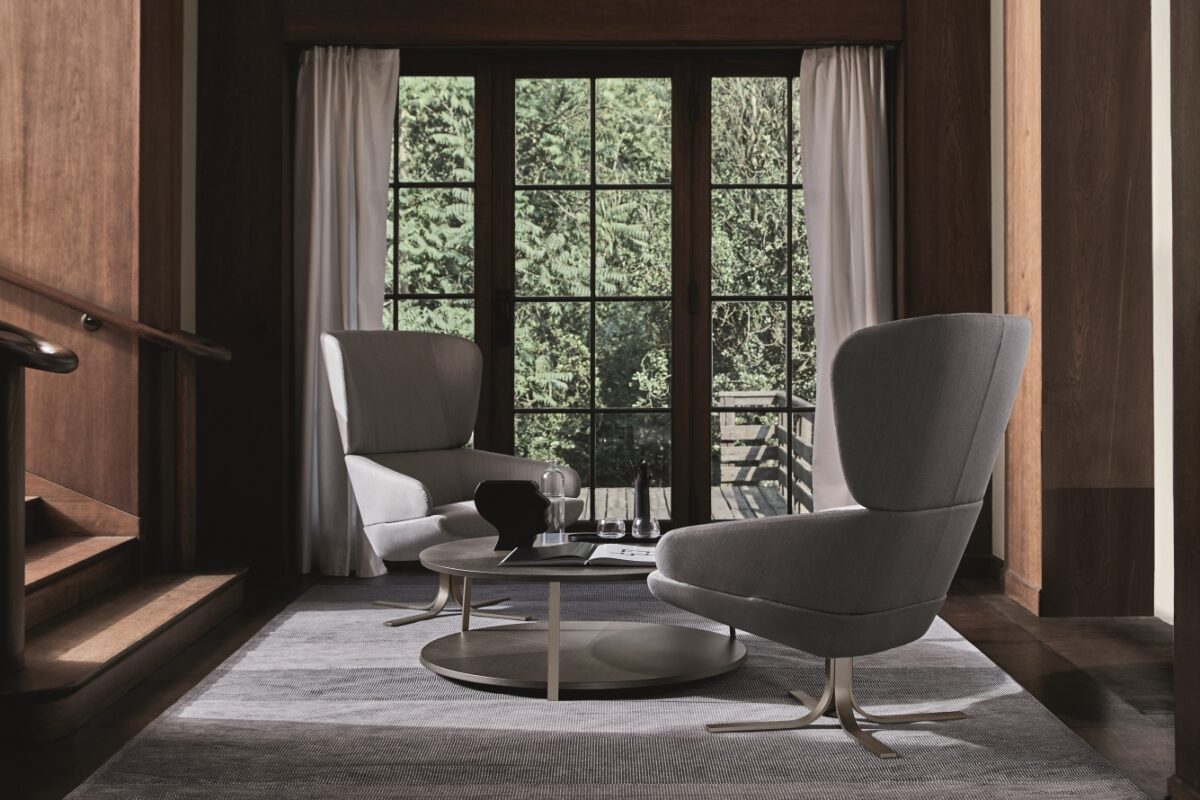 “CUT & CUT SOFT armchair by Ditre Italia – modern Italian lounge chair with angular form and plush cushioning”