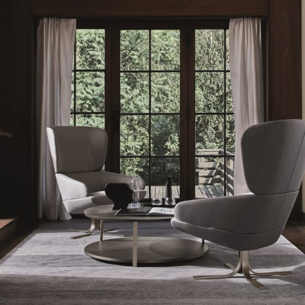 “CUT & CUT SOFT armchair by Ditre Italia – modern Italian lounge chair with angular form and plush cushioning”