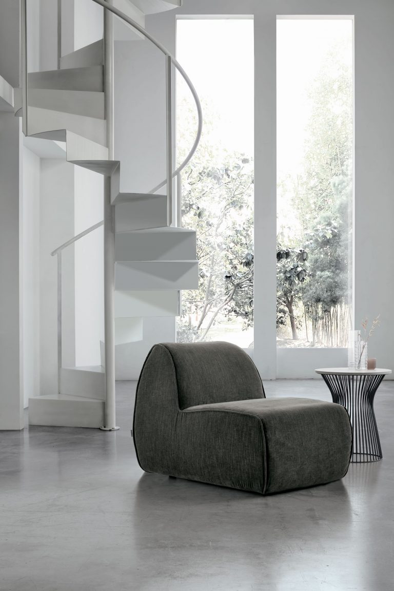 “Soft mirror by Tomasella – modern Italian wall mirror with gently curved edges and minimalist contemporary design”