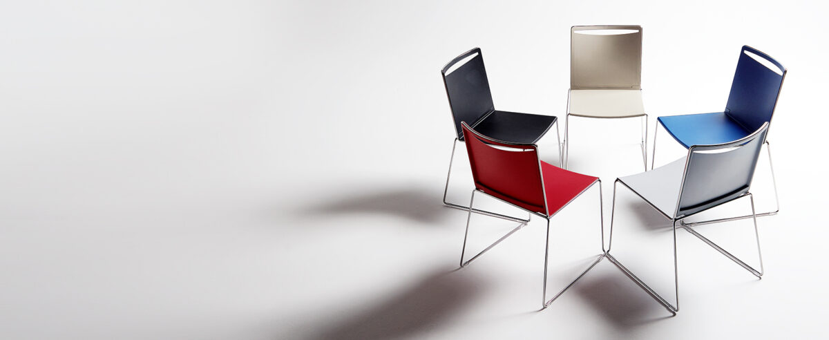 “Minimalist Splash chair by Via Seating presented in Royal Oak Michigan modern workspace”