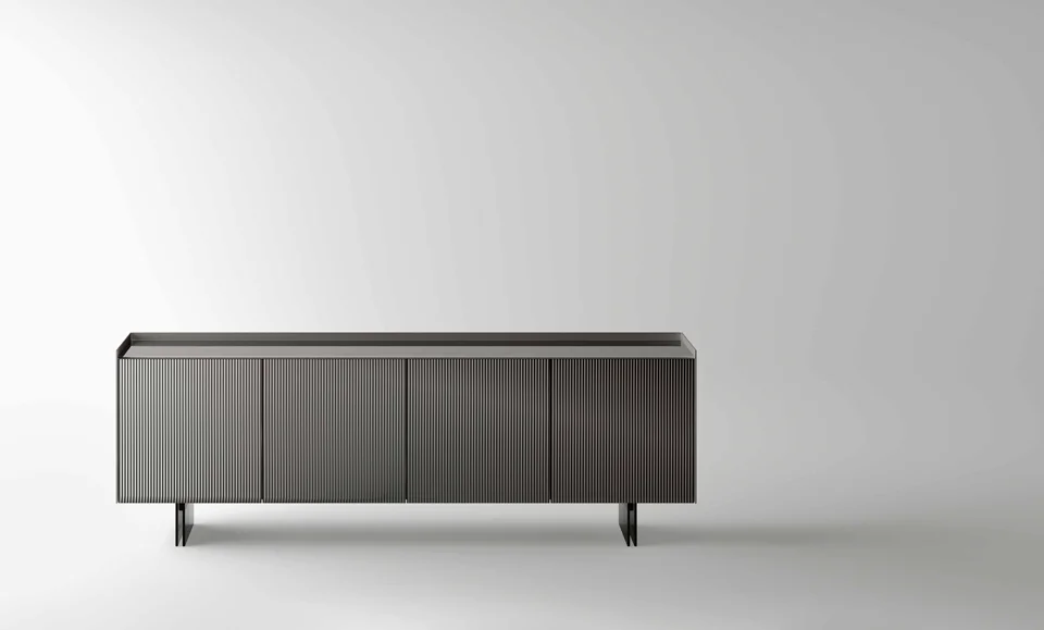 Aterea Sideboard by Tonelli Design, luxurious contemporary storage, Royal Oak Michigan.