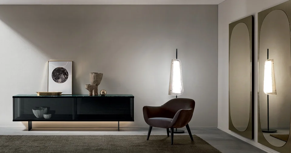 Designer Sideboards East Side by Tonelli Design, luxurious contemporary storage, Royal Oak Michigan.